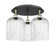 Ballston Three Light Semi-Flush Mount in Black Antique Brass (405|516-3C-BAB-G559-8SDY)