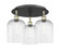 Ballston Three Light Semi-Flush Mount in Black Antique Brass (405|516-3C-BAB-G559-8CL)