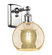 Ballston One Light Wall Sconce in Polished Chrome (405|516-1W-PC-G128-8)