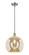 Ballston One Light Mini Pendant in Brushed Satin Nickel (405|516-1S-SN-G128-12)