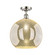 Ballston One Light Semi-Flush Mount in Polished Nickel (405|516-1C-PN-G128-14)