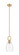 Downtown Urban One Light Mini Pendant in Champagne Bronze (405|485-1S-CB-G485-6CL)