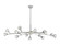 Downtown Urban LED Chandelier in Satin Nickel (405|465-16I-SN-G465-CL)