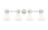 Downtown Urban Four Light Bath Vanity in Satin Nickel (405|464-4W-SN-G464C-7GW)