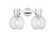 Downtown Urban Two Light Bath Vanity in Polished Nickel (405|464-2W-PN-G464B-7SDY)