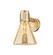 Downtown Urban One Light Wall Sconce in Brushed Brass (405|464-1W-BB-G464C-7ME)