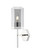 Downtown Urban One Light Wall Sconce in Polished Nickel (405|463-1W-PN-G463-8SM)