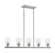 Bransel Five Light Island Pendant in Brushed Nickel (72|60-7186)