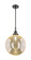 Caden One Light Mini Pendant in Oil Rubbed Bronze (405|447-1S-OB-G208-12)
