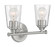 Bransel Two Light Vanity in Brushed Nickel (72|60-7182)