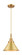 Caden One Light Mini Pendant in Satin Gold (405|447-1P-SG-M10-SG)
