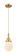 Caden One Light Mini Pendant in Satin Gold (405|447-1P-SG-G201-6)