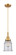 Caden One Light Mini Pendant in Satin Gold (405|447-1P-SG-G184)