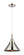 Caden One Light Mini Pendant in Polished Nickel (405|447-1P-PN-M10-PN)