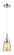 Caden One Light Mini Pendant in Polished Chrome (405|447-1P-PC-G58)