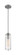 Marina One Light Mini Pendant in Brushed Nickel (72|60-7140)