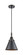 Caden One Light Mini Pendant in Matte Black (405|447-1P-BK-M13-BK)
