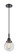 Caden One Light Mini Pendant in Matte Black (405|447-1P-BK-G202-6)