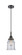 Caden One Light Mini Pendant in Matte Black (405|447-1P-BK-G184)
