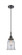 Caden One Light Mini Pendant in Matte Black (405|447-1P-BK-G182)