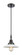 Caden One Light Mini Pendant in Matte Black (405|447-1P-BK-G1)