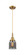 Caden One Light Pendant in Brushed Brass (405|447-1P-BB-G53)