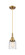 Caden One Light Mini Pendant in Brushed Brass (405|447-1P-BB-G513)