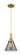 Caden One Light Mini Pendant in Brushed Brass (405|447-1P-BB-G43)