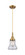 Caden One Light Mini Pendant in Brushed Brass (405|447-1P-BB-G192)