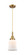 Caden One Light Mini Pendant in Brushed Brass (405|447-1P-BB-G181)