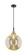 Caden One Light Mini Pendant in Black Antique Brass (405|447-1P-BAB-G208-12)