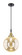 Caden One Light Mini Pendant in Black Antique Brass (405|447-1P-BAB-G208-10)
