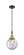 Caden One Light Mini Pendant in Black Antique Brass (405|447-1P-BAB-G202-8)