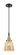Caden One Light Mini Pendant in Black Antique Brass (405|447-1P-BAB-G146)