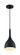 Bellcap One Light Pendant in Matte Black (72|60-7086)