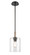 Downtown Urban LED Mini Pendant in Matte Black (405|442-1S-BK-SDY-LED)