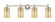 Downtown Urban Four Light Bath Vanity in Polished Nickel (405|434-4W-PN-G434-7ME)
