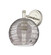 Downtown Urban One Light Wall Sconce in Polished Nickel (405|434-1W-PN-G1213-6SM)