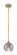 Downtown Urban One Light Pendant in Brushed Brass (405|434-1S-BB-G1213-6SM)