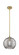 Downtown Urban One Light Pendant in Brushed Brass (405|434-1S-BB-G1213-10SM)