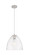 Downtown Urban One Light Pendant in Satin Nickel (405|434-1P-SN-GBD-122)