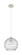 Downtown Urban One Light Pendant in Polished Nickel (405|434-1P-PN-G1213-10CL)