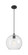 Downtown Urban One Light Pendant in Matte Black (405|434-1P-BK-G122-12)