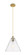 Downtown Urban One Light Pendant in Brushed Brass (405|434-1P-BB-GBC-122)