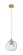Downtown Urban One Light Pendant in Brushed Brass (405|434-1P-BB-G124-8)