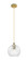 Downtown Urban One Light Pendant in Brushed Brass (405|434-1P-BB-G122-8)