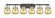 Downtown Urban Six Light Bath Vanity in Matte Black (405|423-6W-BK-G410-6ME)