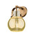 Downtown Urban One Light Wall Sconce in Brushed Brass (405|423-1W-BB-G410-6ME)
