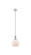 Ballston One Light Mini Pendant in Brushed Satin Nickel (405|415-1S-SN-G121-8)