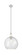 Ballston One Light Pendant in Brushed Satin Nickel (405|415-1SR-SN-G122-14)